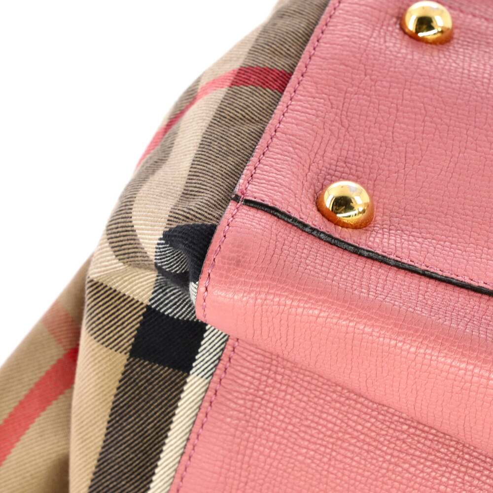 Burberry Canterbury Tote Leather And #227258B81B - Picture 6 of 8